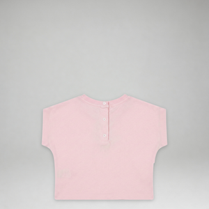 Balmain Kids Toddler's Chest Panel Cropped T-Shirt