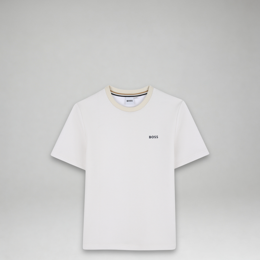 Hugo Boss Kids Micro Monogram Logo T-Shirt
