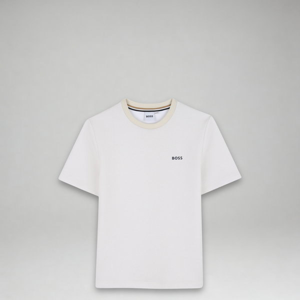 Hugo Boss Kids Micro Monogram Logo T-Shirt