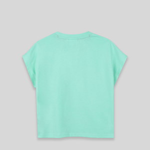 Hugo by Hugo Boss Kids 'Freshly Vibes' Cropped T-Shirt