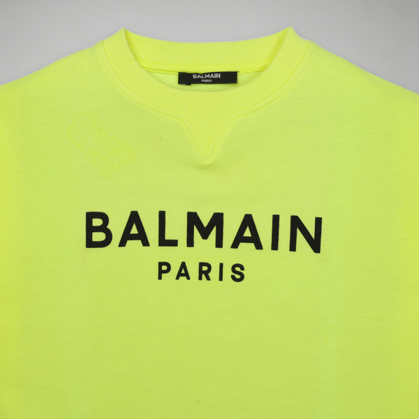 Balmain Kids Logo Crewneck Sweatshirt
