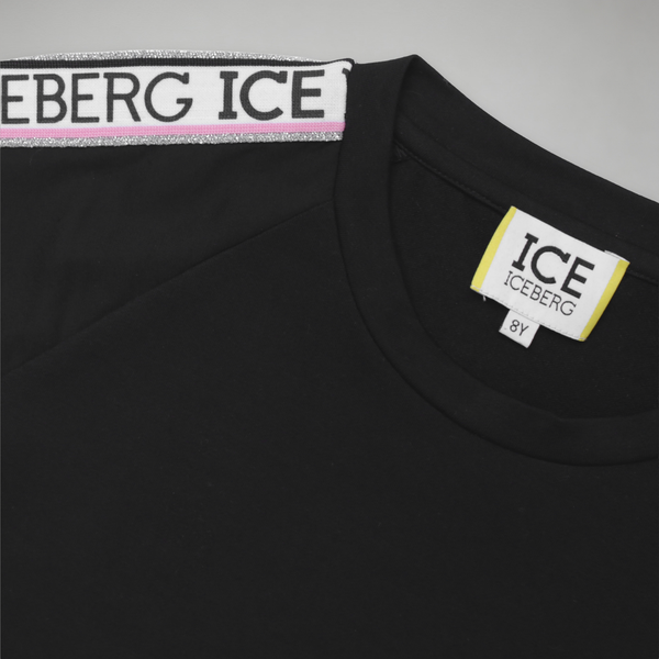 Iceberg Kids Girl's Tape Logo Short Dress