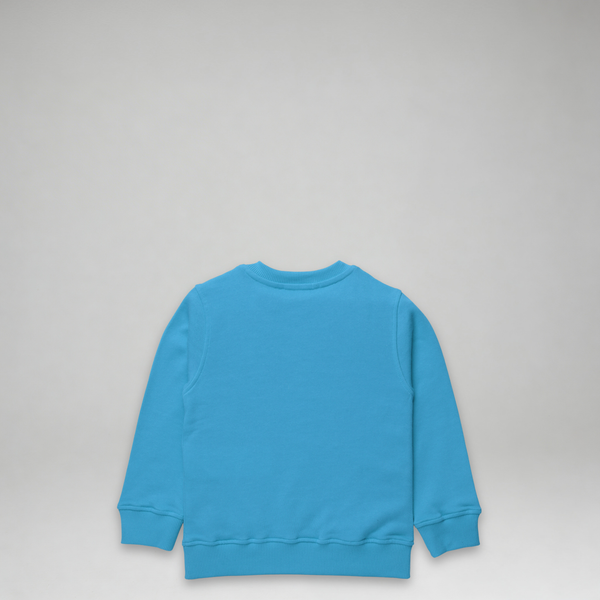 Moschino Kids Square Text Logo Crewneck Sweatshirt