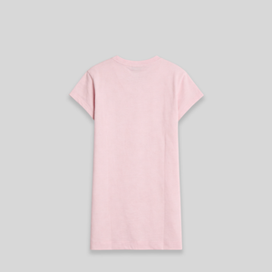 Balmain Kids Girl's Chest Panel Logo T-Shirt Dress