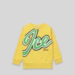 Iceberg Kids Toddler's Script Logo Crewneck Sweatshirt