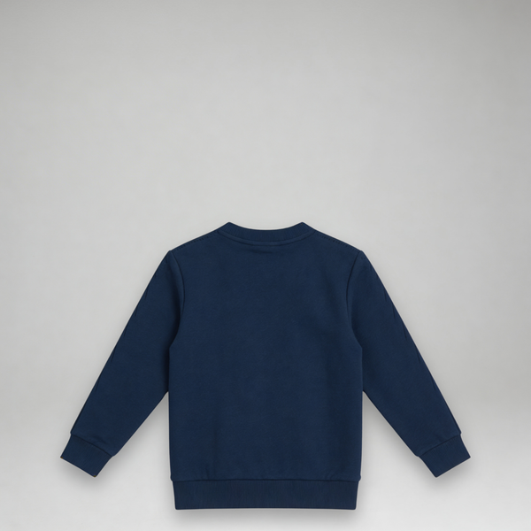 Balmain Kids Chest Panel Logo Sweatshirt
