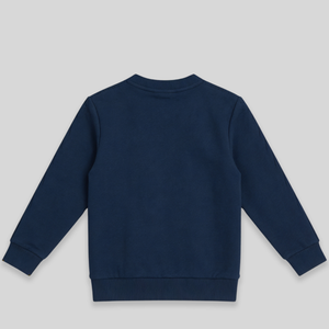 Balmain Kids Chest Panel Logo Sweatshirt