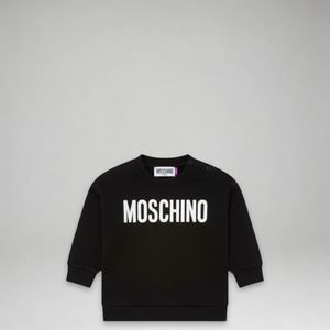 Moschino Kids Toddler's Text Logo Crewneck Sweatshirt