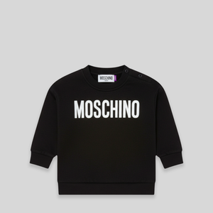 Moschino Kids Toddler's Text Logo Crewneck Sweatshirt