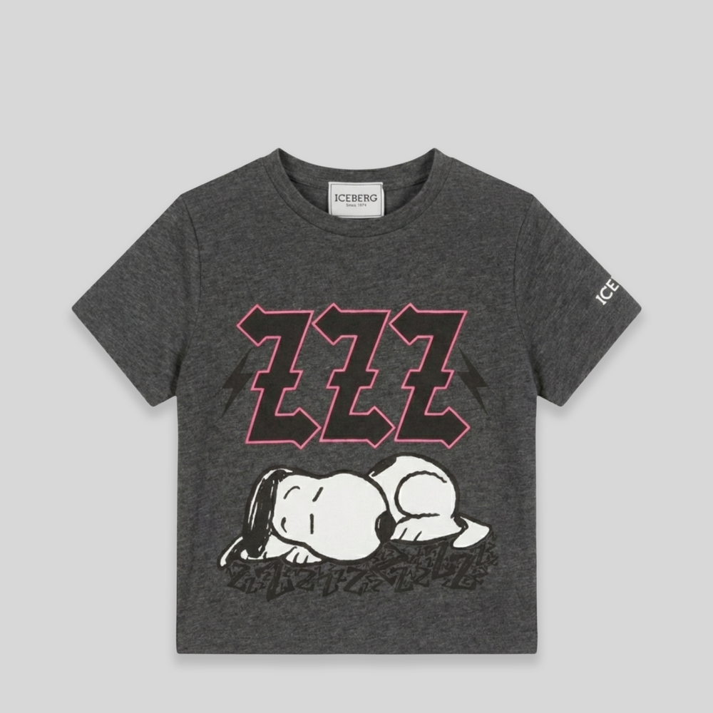 Iceberg Kids 'Sleeping Snoopy' Graphic T-Shirt