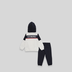Iceberg Kids Toddler's Chenille Logo Hoodie Sweatsuit
