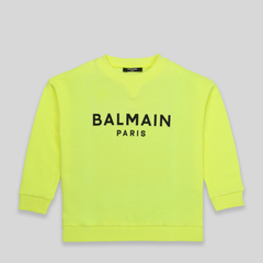 Balmain Kids Logo Crewneck Sweatshirt
