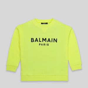 Balmain Kids Logo Crewneck Sweatshirt