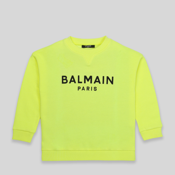 Balmain Kids Logo Crewneck Sweatshirt