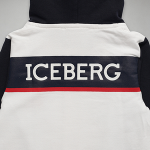 Iceberg Kids Toddler's Chenille Logo Hoodie Sweatsuit