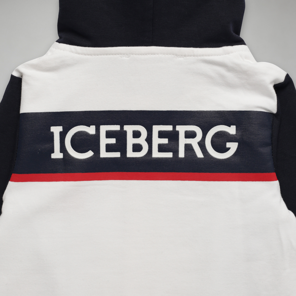 Iceberg Kids Toddler's Chenille Logo Hoodie Sweatsuit