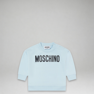 Moschino Kids Toddler's Text Logo Crewneck Sweatshirt