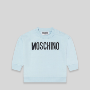 Moschino Kids Toddler's Text Logo Crewneck Sweatshirt