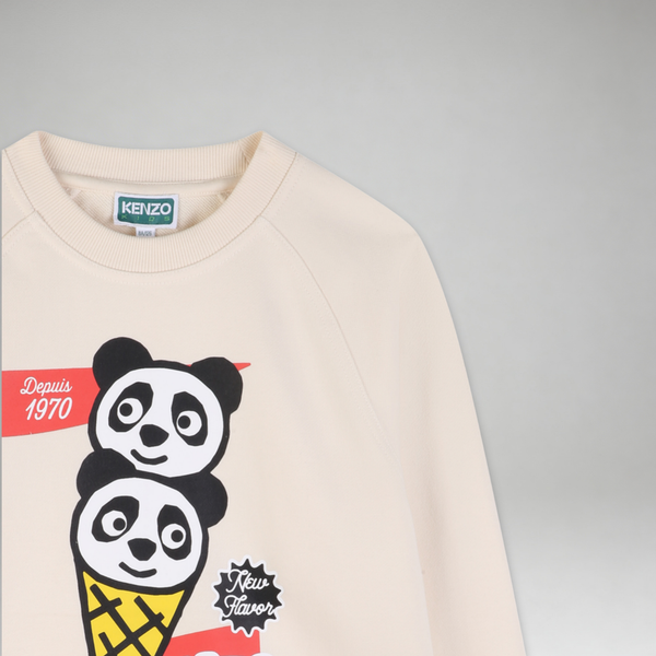 Kenzo Kids Panda Ice Cream Sweatshirt