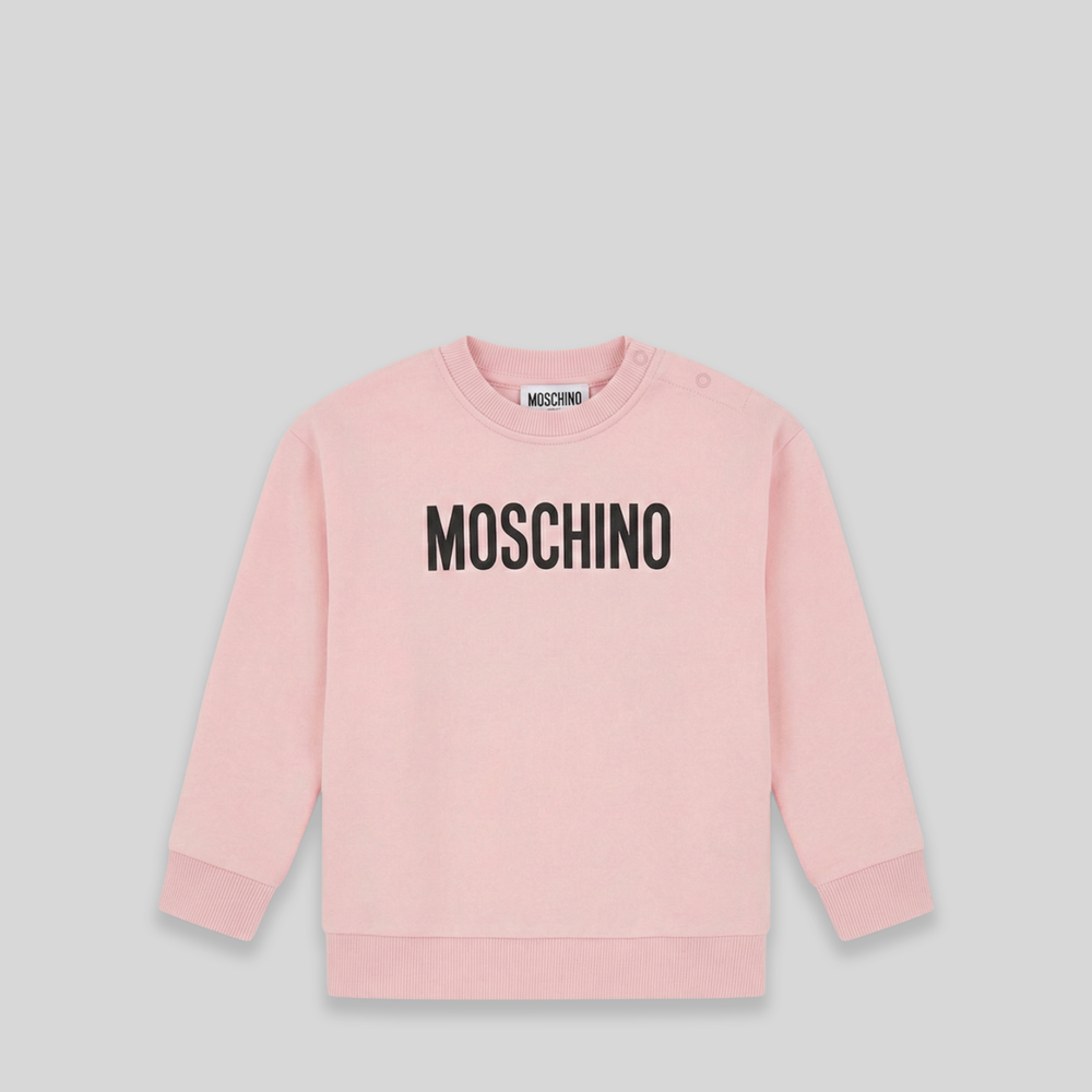 Moschino Kids Toddler's Classic Logo Sweatshirt