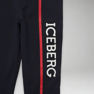 Iceberg Kids Toddler's Chenille Logo Hoodie Sweatsuit