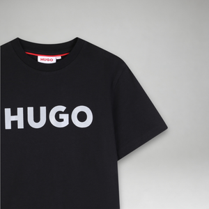 Hugo by Hugo Boss Kids Reflective Logo T-Shirt
