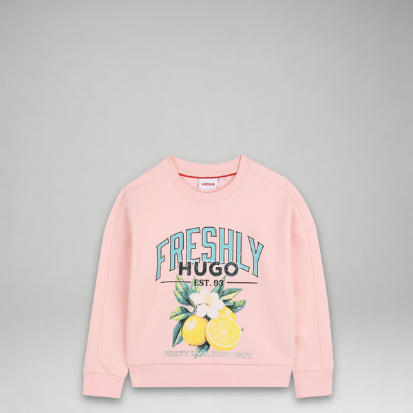 Hugo by Hugo Boss Kids 'Freshly Fruit' Sweatshirt