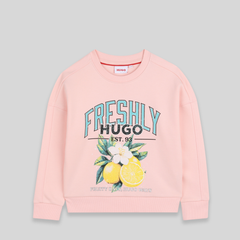 Hugo by Hugo Boss Kids 'Freshly Fruit' Sweatshirt