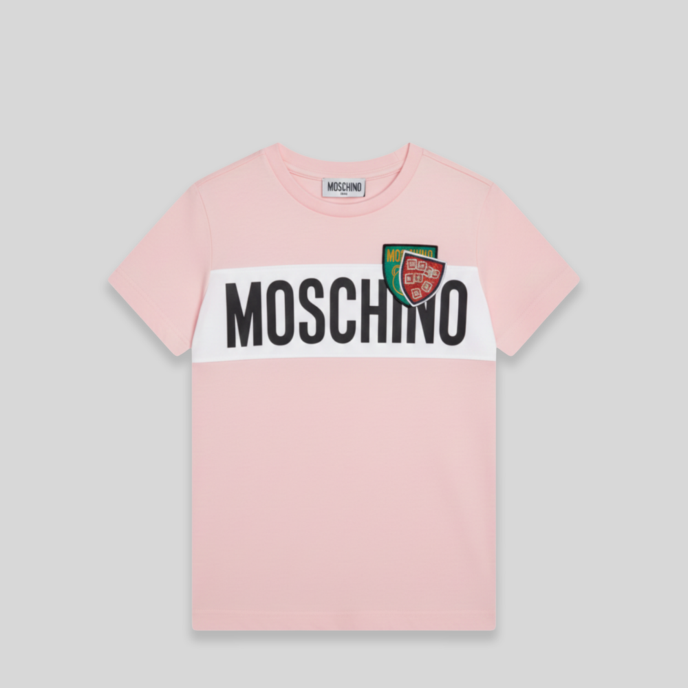 Moschino Kids Block Logo T-Shirt