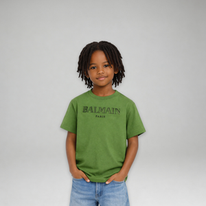 Balmain Kids Classic Logo Oversized T-Shirt
