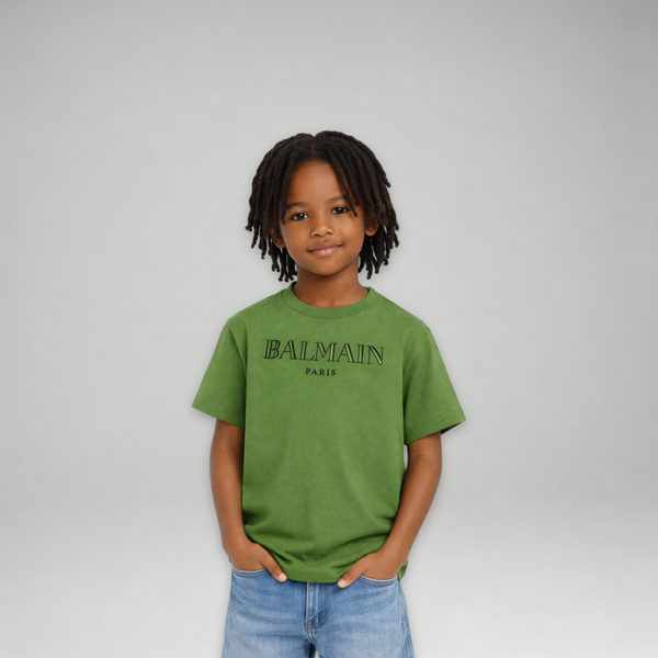 Balmain Kids Classic Logo Oversized T-Shirt