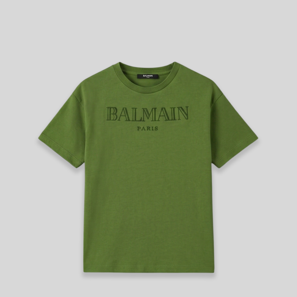 Balmain Kids Classic Logo Oversized T-Shirt