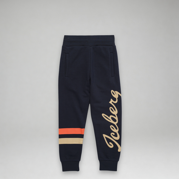 Iceberg Kids Script Logo Sweatpants