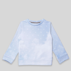 Hugo Boss Kids Cloud Motif Crewneck Sweatshirt