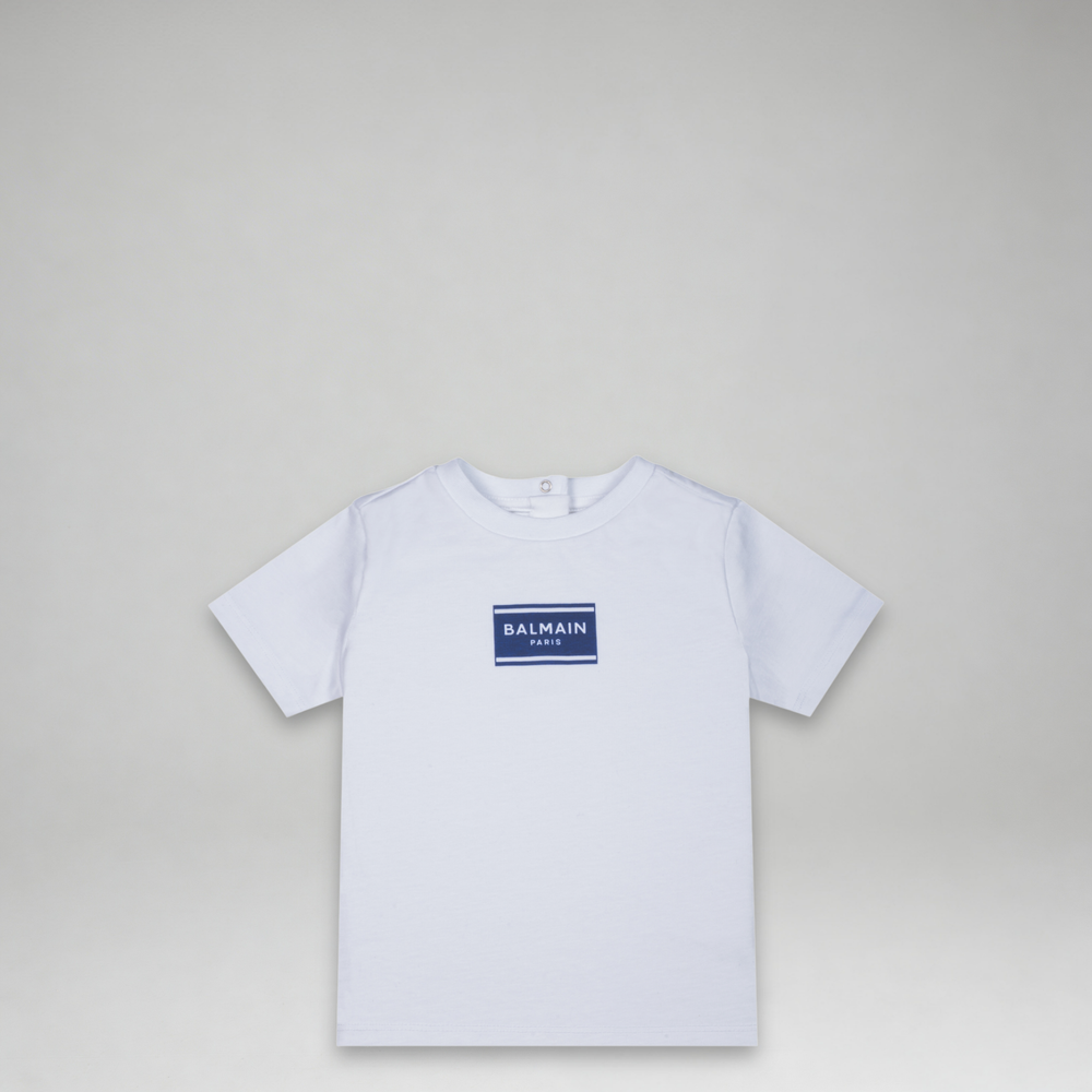 Balmain Kids Toddler's Box Logo T-Shirt