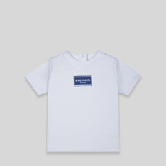 Balmain Kids Toddler's Box Logo T-Shirt