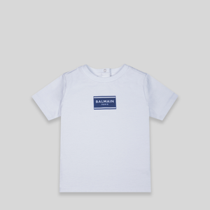 Balmain Kids Toddler's Box Logo T-Shirt
