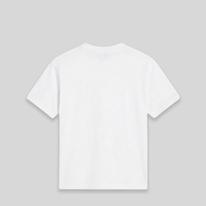 Lanvin Kids Raised Flocked Logo Short Sleeve T-Shirt