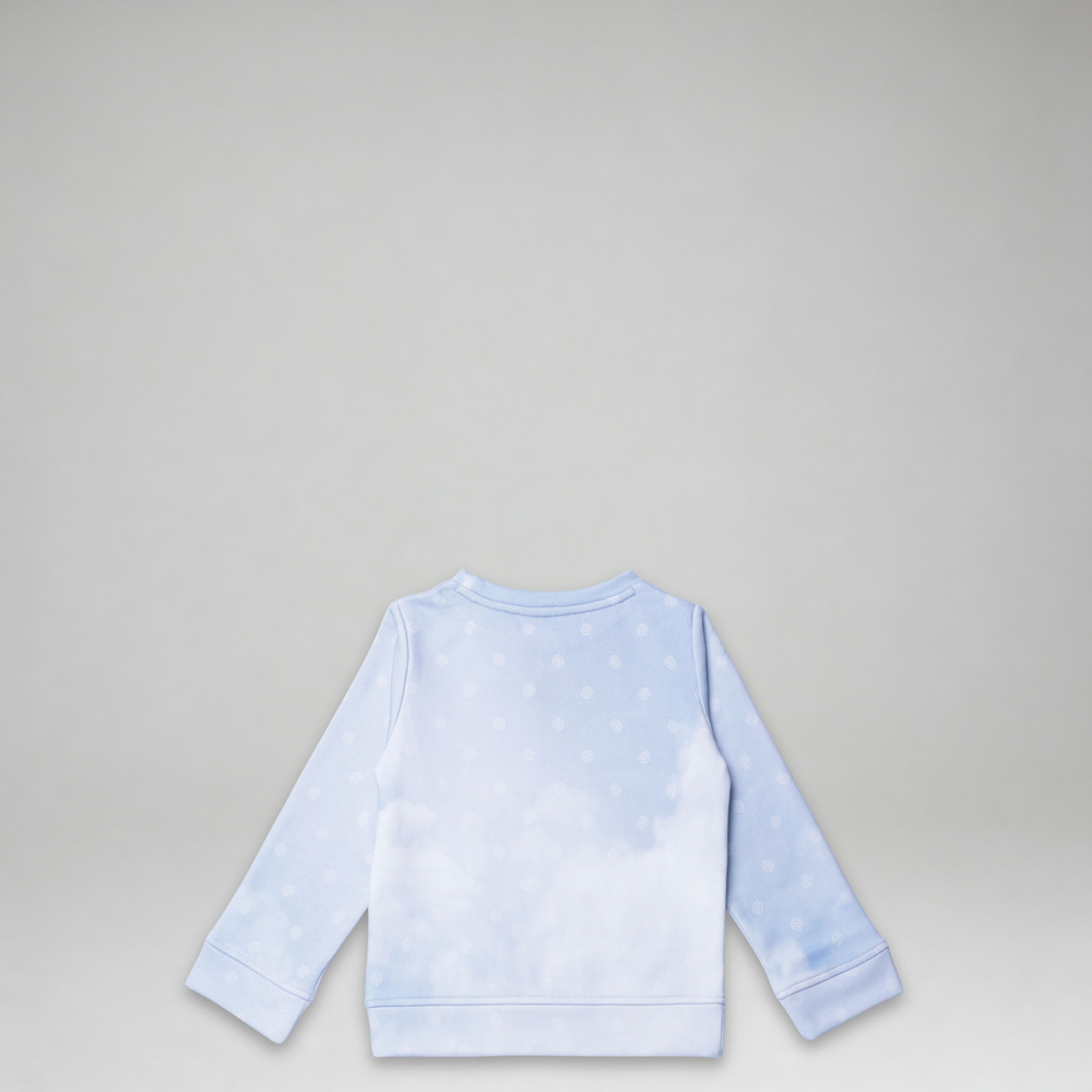 Hugo Boss Kids Cloud Motif Crewneck Sweatshirt