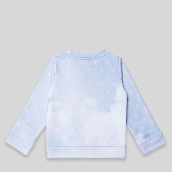 Hugo Boss Kids Cloud Motif Crewneck Sweatshirt