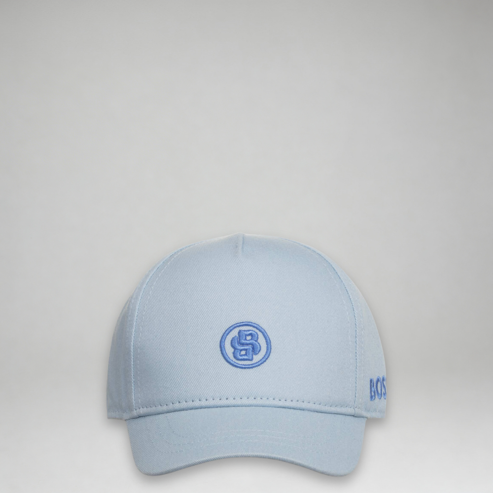 Hugo Boss Kids Interlocking B Logo Baseball Cap