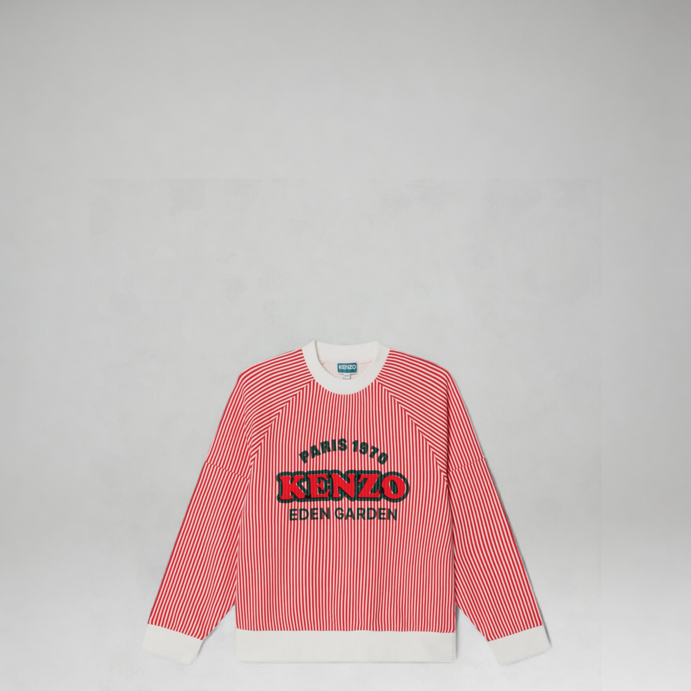 Kenzo Kid's Garden of Eden Striped Sweatshirt