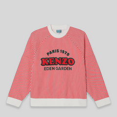Kenzo Kid's Garden of Eden Striped Sweatshirt