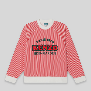Kenzo Kid's Garden of Eden Striped Sweatshirt