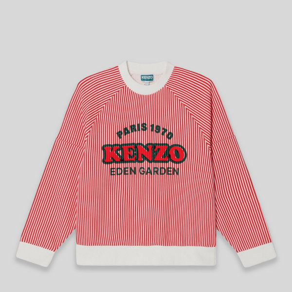 Kenzo Kid's Garden of Eden Striped Sweatshirt
