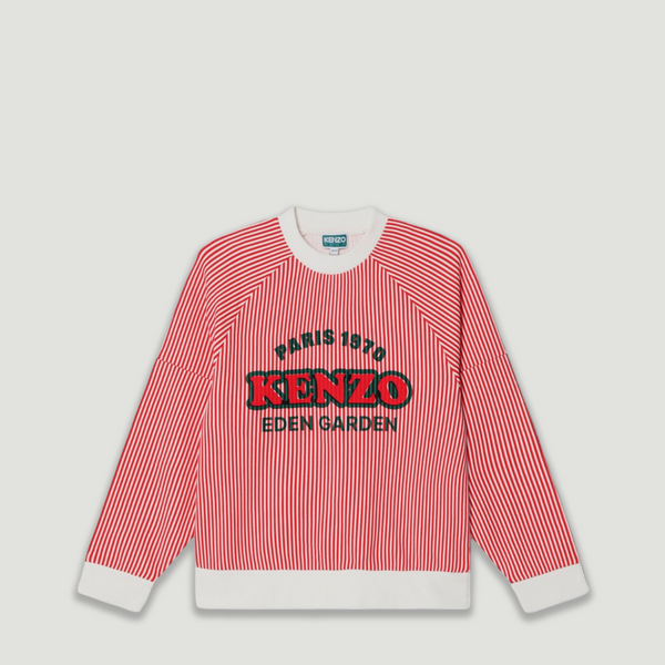 Kenzo Kid's Garden of Eden Striped Sweatshirt