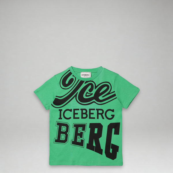 Iceberg Kids Multi-Script Logo T-Shirt