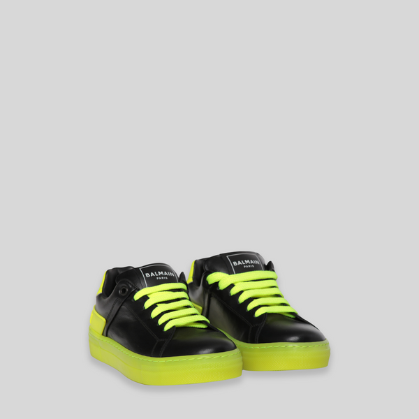 Balmain Kids Neon Sole Sneakers
