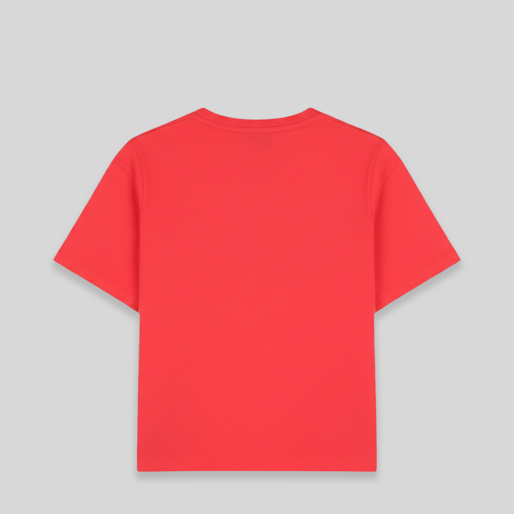 Balmain Kids Flocked Logo T-Shirt