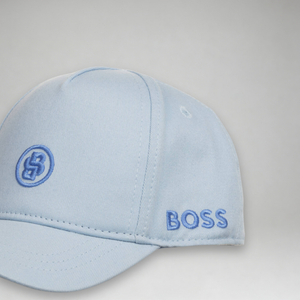 Hugo Boss Kids Interlocking B Logo Baseball Cap